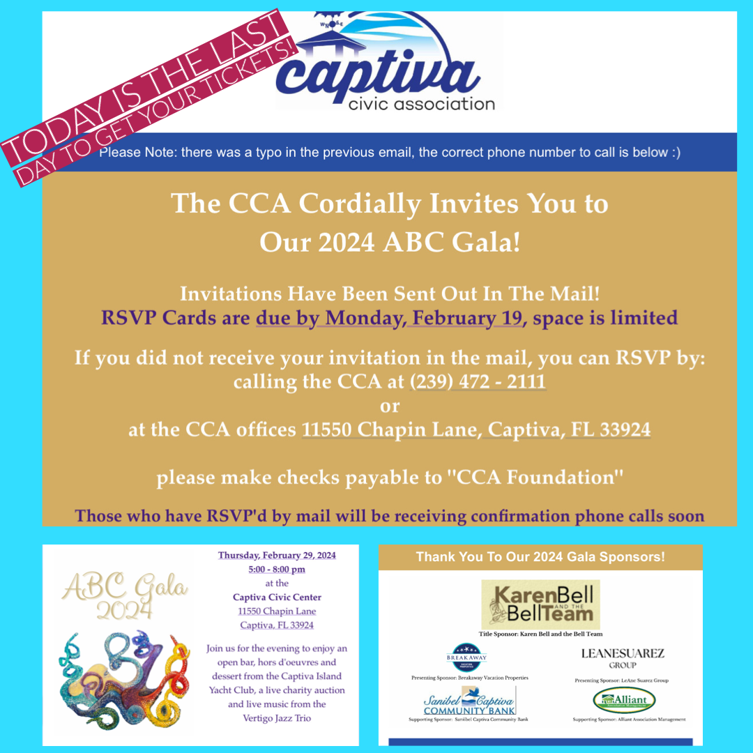 CCA Announces ABC Gala