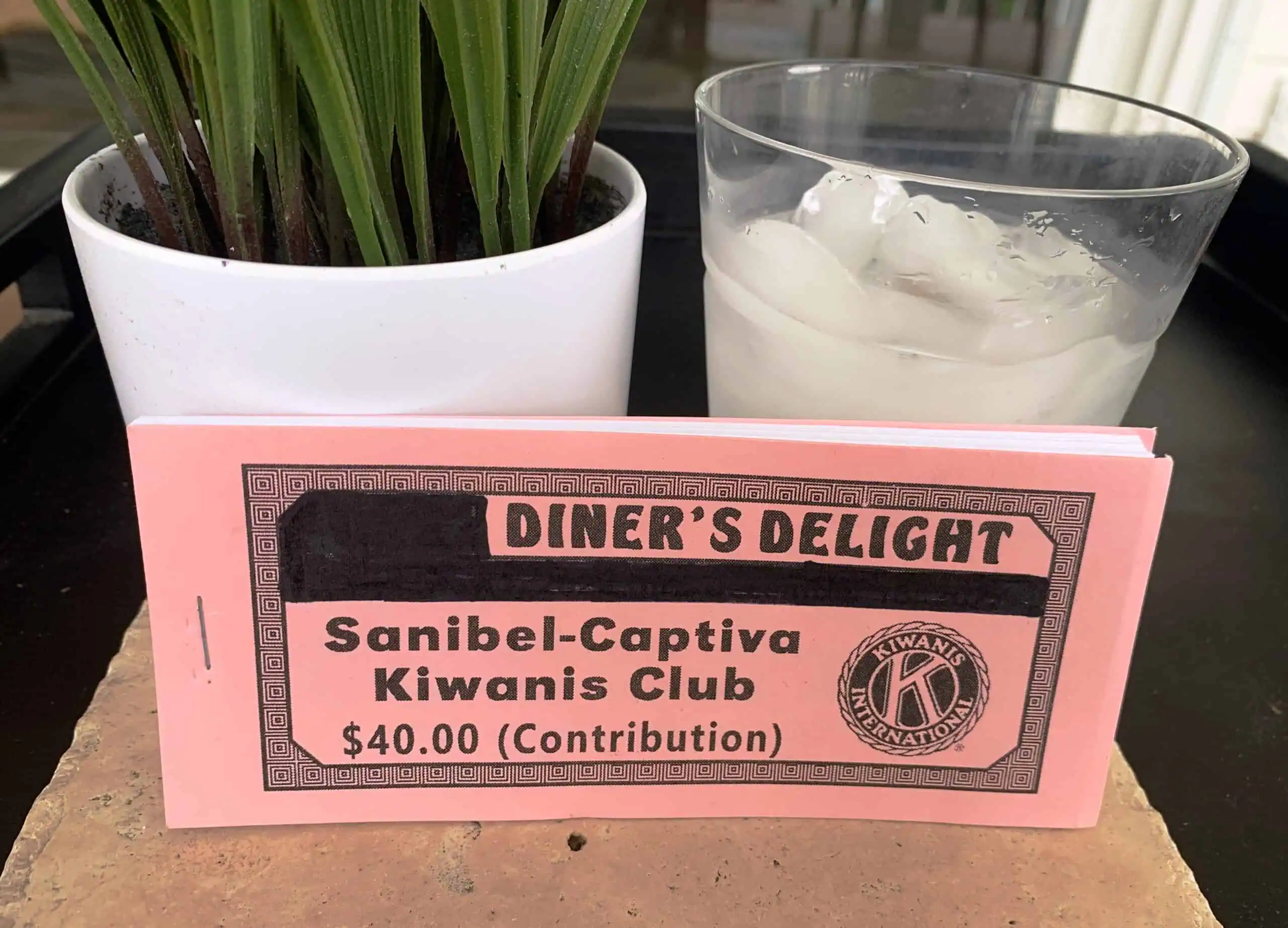 Kiwanis “Diners Delight” 2 for 1 Coupon Booklets Coming Soon Sanibel