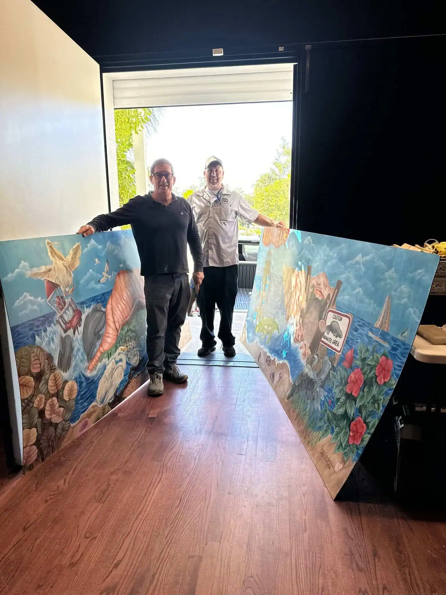 Time Mural “Shell of a Time” Mural Finds a New Home at The Sanibel School ...